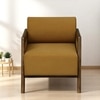 Classic 1 Seater Sofa In Light Brown Colour