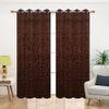 Velvet embo Pack of 2 Blackout Door Curtains