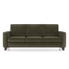 Apollo Neo Sofa (Colour : Deep Olive Velvet, Seating Capacity : 3 Seater, Cushion Type : Hard, Back Height : Regular Back)