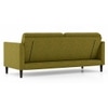 Felicity 3 Seater Click Clack Sofa cum Bed In Olive Green Colour