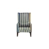 Euporia Solid Wood Lounge Chair In Multicolour