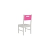 Lavista Solid Wood Kids Chair in Barbie Pink Colour