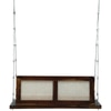 Reversable Wooden  Swing In Sheesham Wood Finsih