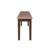 Monterey 6 Seater Dining Set with 1 Bench and 4 Chairs (Rubberwood, Dark Cappuccino Finish)