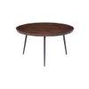 Kasia Solid Wood Coffee Table In Walnut Finish
