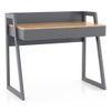 Zelda Engineered Wood Study Table in Two Tone Finish