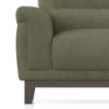 Colby 1 Seater Fabric Sofa In Forest Green Colour