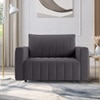 Beliss  Pull Out Sofa cum Bed  in Grey Colour