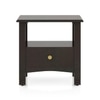 Raynor Solid Wood Bedside Table in American Walnut Finish