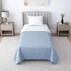 White and Grey Shade Floral Dohar Pure Cotton Single Bed Reversible