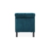 Knup Velvet Chaise Launger in T Blue Colour