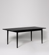 Tia Solid Wood Dining Table In Wood Painted Finish