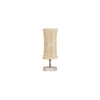 Gunner Damru Bamboo table lamp with White Brushed wood base