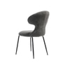 Azure Fabric Dining Chair in Grey Colour