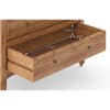 Taahira Solid Wood Chest Of Drawers in Natural Teak Finish