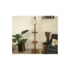 Andre Beige Jute Floor Lamp with Beige Jute Base