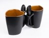 Black Hug-in-a-Mug Cozy Ceramic Mug Set – Set of 2