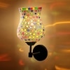 Devansh Metal Electric Wall Light in Black Colour with Multi Shade Count of 1 Light