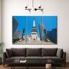 Truss Pieces Blue White Soldiers Sailors Indianapolis Canvas Wall Prints Set of 3 Multicolor Matte