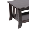 Blairs Sheesham Wood Coffee Table In Mahogany Finish