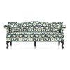 Darya 3 Seater Sofa In Blue Floral Damask Print