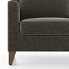 Abbey Sectional Sofa (Colour : Smoke Grey, Cushion : Soft, Seater : Right Aligned 3 Seater + Right Aligned Chaise)