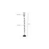 Stafford Black Glass Shade Floor Lamp