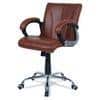 Liieancoinn Mid Back Executive Chair in Ten Brown Colour