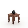 Cole Solid Wood Nest of Tables in Urban Teak Finish