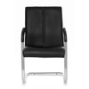 Elegant Cantilever Chair In Black Colour