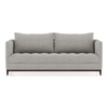 Florence Essential 3 Seater Fabric Sofa in Vapour Grey Colour