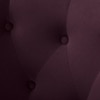 Dawson Solid Wood Accent Chair in Purple Colour