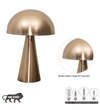 Fungo Single Light Table Lamp In Brass Finish