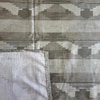 Ivo Green Grey Abstract 400 TC Cotton Flat Single Size Bedsheet with 2 Pillow Covers – Threads