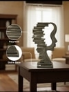 Modern Abstract Face Sculpture Showpiece for Living Room and Home Decor