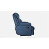 369 Single Fabric One Seater Manual Recliner in Blue Colour