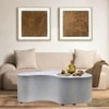 Metalsmith Metal Side Table in Gold Finish
