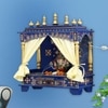 D'Dass Sheesham and Mdf Wooden Home Temple For Pooja Mandir For Home