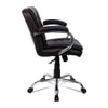 Lavish Medium Back Office Desk Chair (Brown)