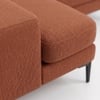 Nordic 3 Seater Sofa with 2 Matching Armchairs Chestnut