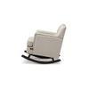 Duwan Solid Wood Rocking Chair in Light Beige Colour