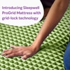 Sleepwell Pro Grid Mattress 6 inch Single Convoluted Foam Mattress (L x W: 72 inch x 35 inch)
