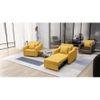 Alysha 1 Seater Sofa Cum Bed In Yellow Color