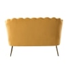 Ukraine Fabric Sofa (Yellow)
