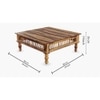 Girli Solid Wood Coffee Table