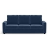 Apollo Compact Sofa Set (Colour : Lapis Blue, Cushion : Soft, Back Type : High Back, Seater : 3+1+1)