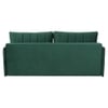 Sarena 3 Seater Pull Out Sofa cum Bed  in Green Colour