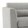 Lewis 1 Seater Fabric Sofa in Vapour Grey Colour