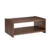 Espresso Solid Wood Coffee Table