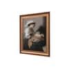 Artistry Black White Mother Child Printed Framed Canvas Canvas Wall Prints Set of 1 Multicolor Matte
